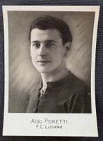 FUSSBALL F.C.LUGANO ALDO PORETTI 1925 BIS 1929