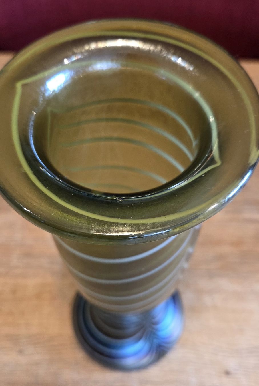 Vasen & Gefässe: Jugendstil Kunstglas Vase – Gebraucht aus Rehetobel von hobirot01 5