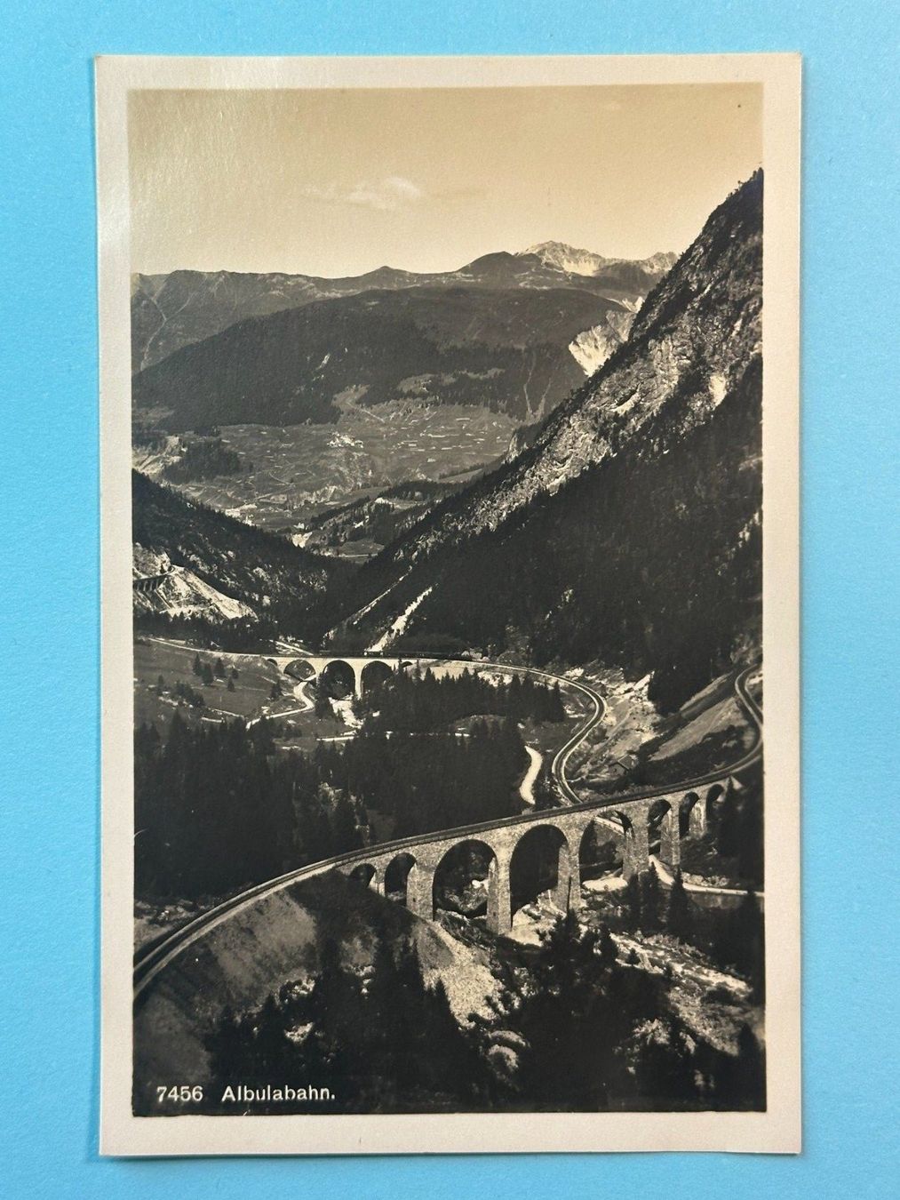 Cartes postales: Albulabahn – D'occasion à Steg VS par danwer74