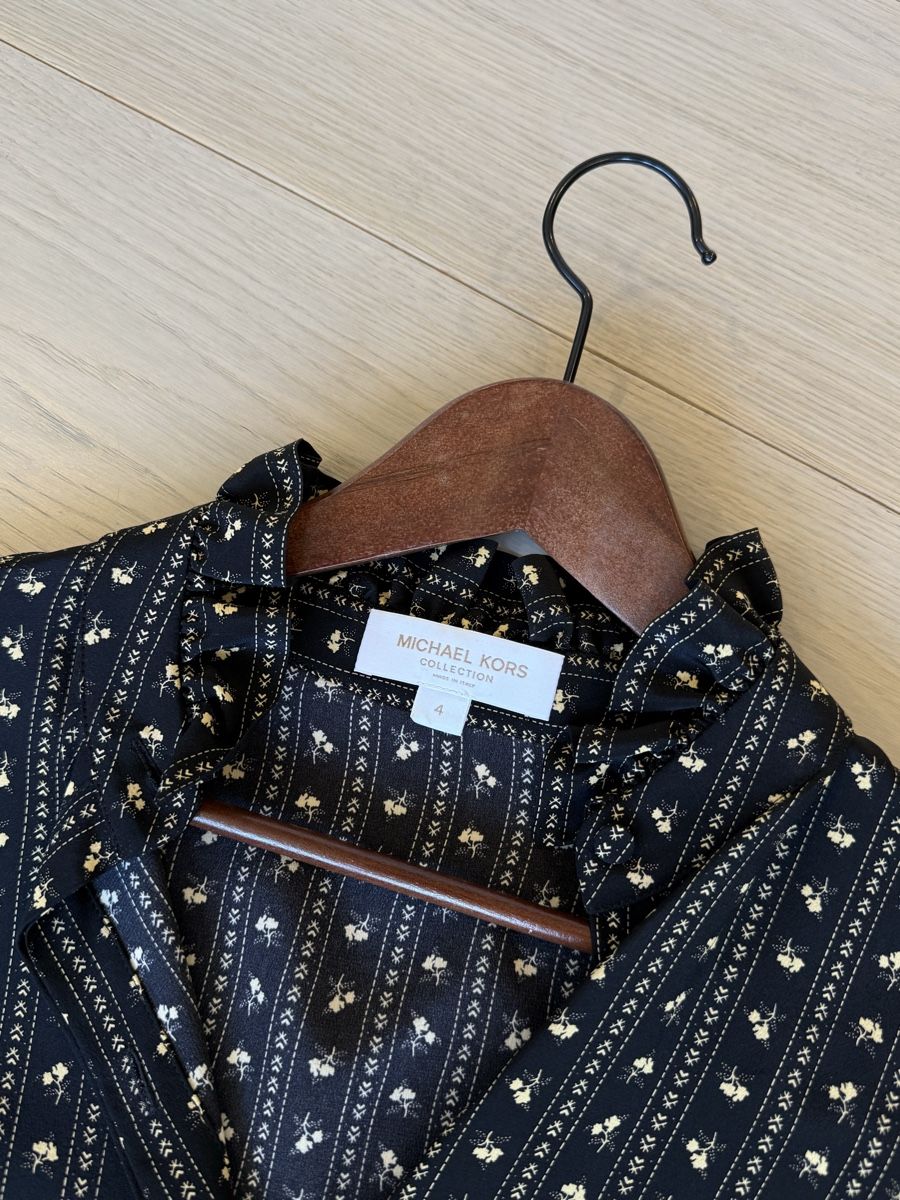 Michael Kors Blusen: Blouse Michael Kors noire taille-4 – Neu (gemäss Beschreibung) aus Genève von iry_67wr 1