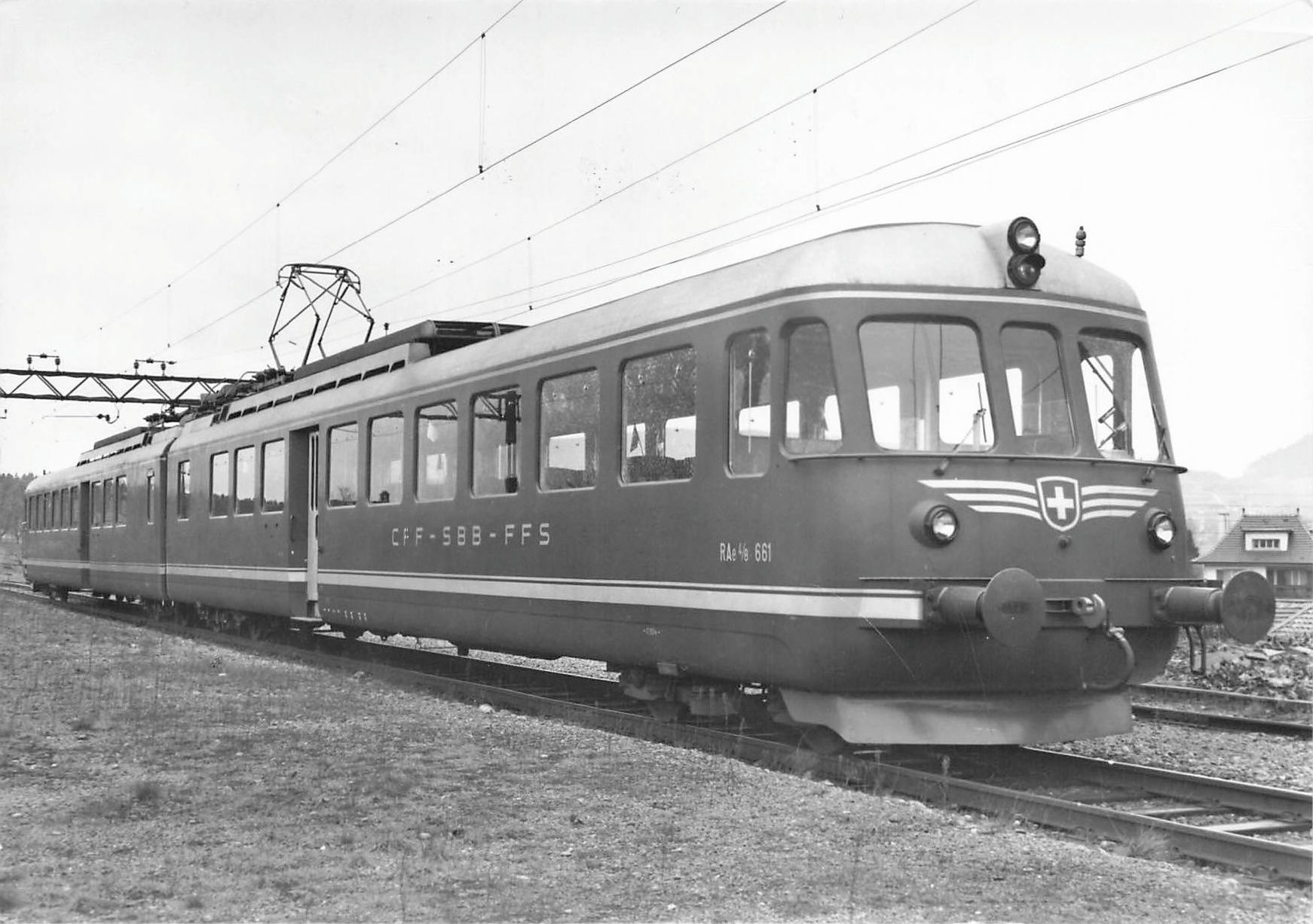 Cartoline postali: SBB Triebwagen RBe  Schweizer PendelzugZug Bahn – Usato da Biasca venduto da Blenio71