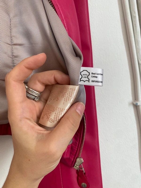 Giacche: pinke lederjacke – Usato da basel venduto da wastedworld 5