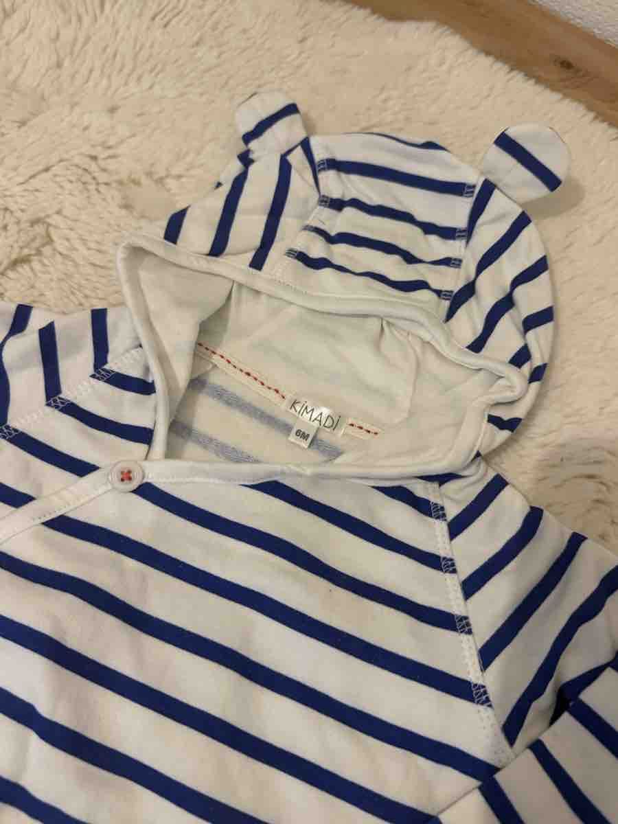 Kleiderpakete & -sets: Ensemble bébé Kimadi rayé bleu et blanc taille 86 – Gebraucht aus La Chaux-de-Fonds von Sabinchenn 1