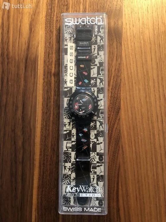 Swatch Orologi: Swatch Uhr Swiss-Ski Design „Swissair“ – Usato da Nänikon venduto da SabrinaWi 3