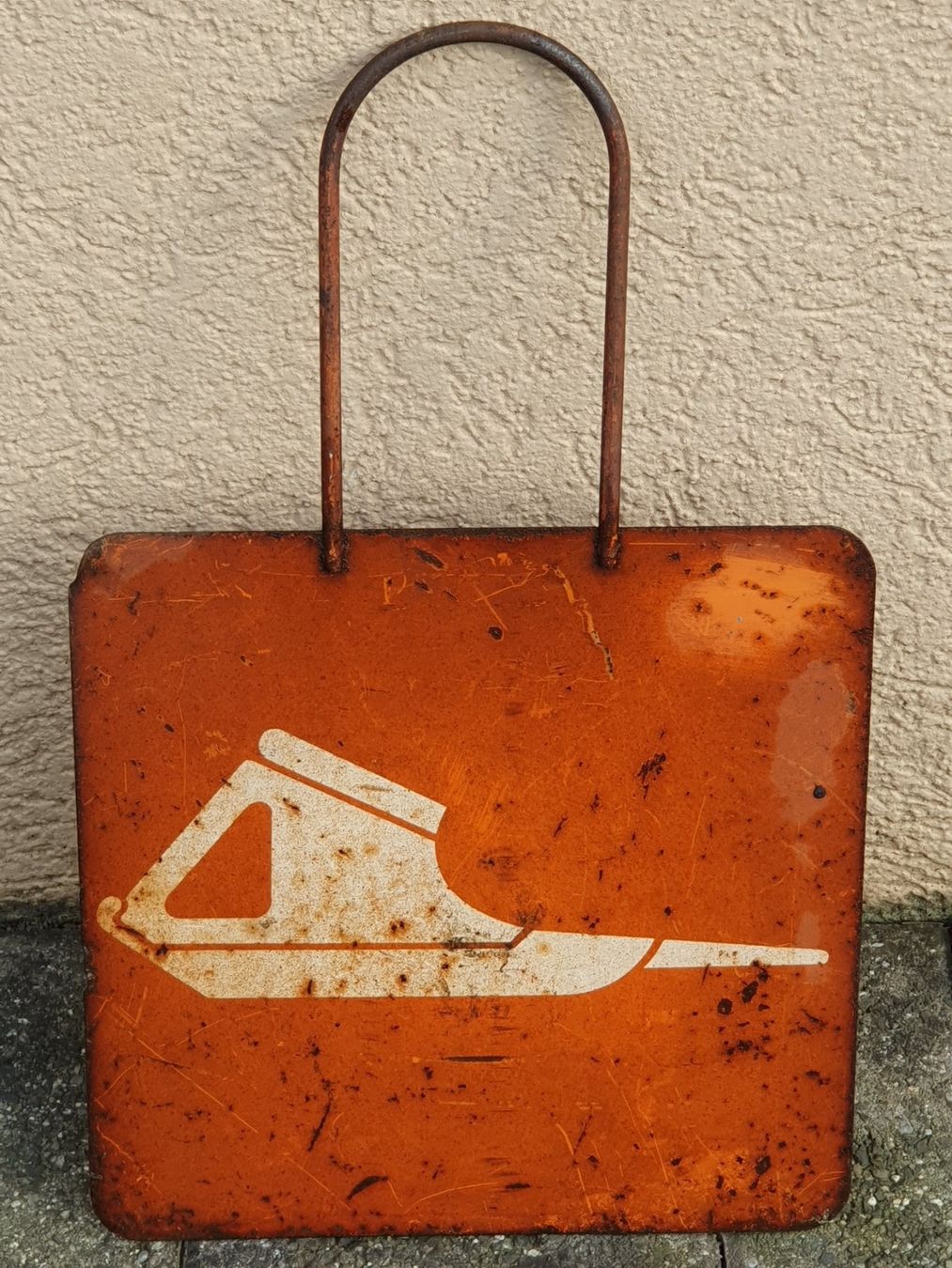 SBB/CFF/FFS Insegne: Fahrtregelungstafel & Hemmschuhwarntafel SBB CFF FFS – Usato da Flums venduto da Cooker 5