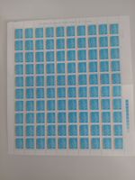 Marken Spanien Bogen 100 x 1 Peseta unz.