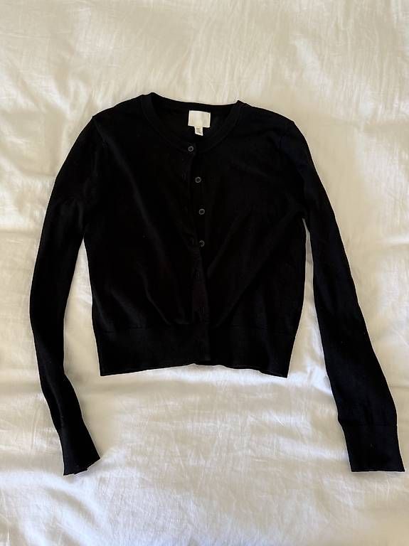Giacche: H&M schwarzer Cardigan Gr. S – Usato da Winkel venduto da jbuchwalder17