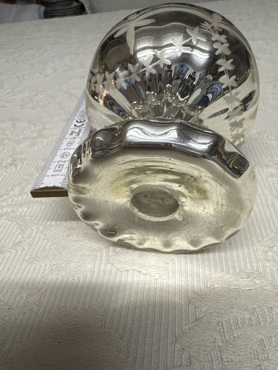 Bicchieri: Antike Bauernsilber  Schale, hangemalt, 8 cm – Usato da Gams venduto da ver_n7n9 1