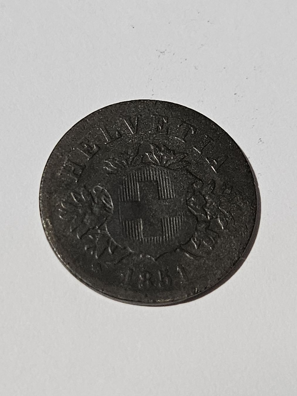 Tutti le monete: 20 Rappen 1851 – Usato da Pfäffikon ZH venduto da Melibol