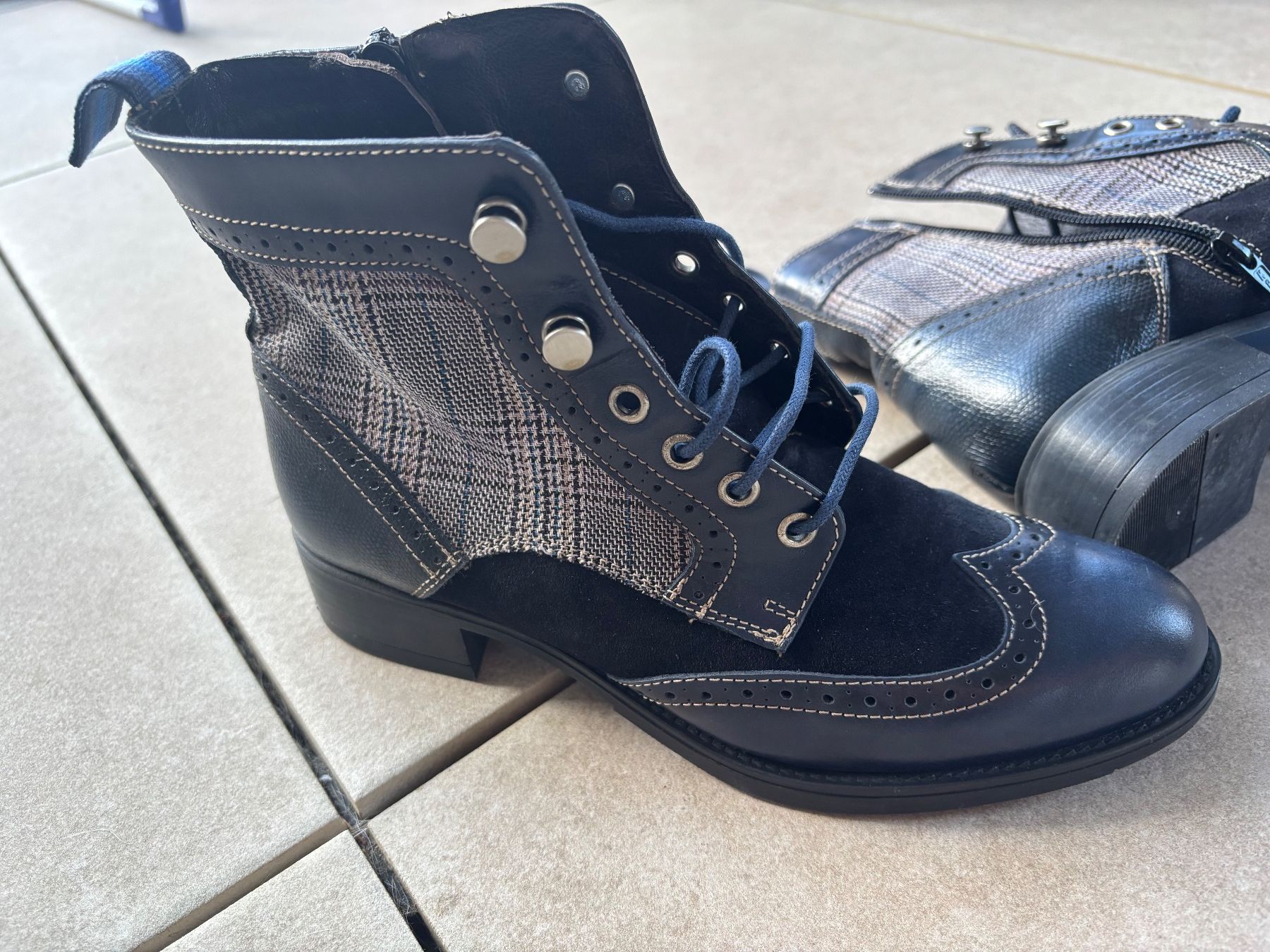 Scarpe da donna: Spanische Halbschuhe Leder Gr. 38 – Usato da Rothrist venduto da white-flower 1