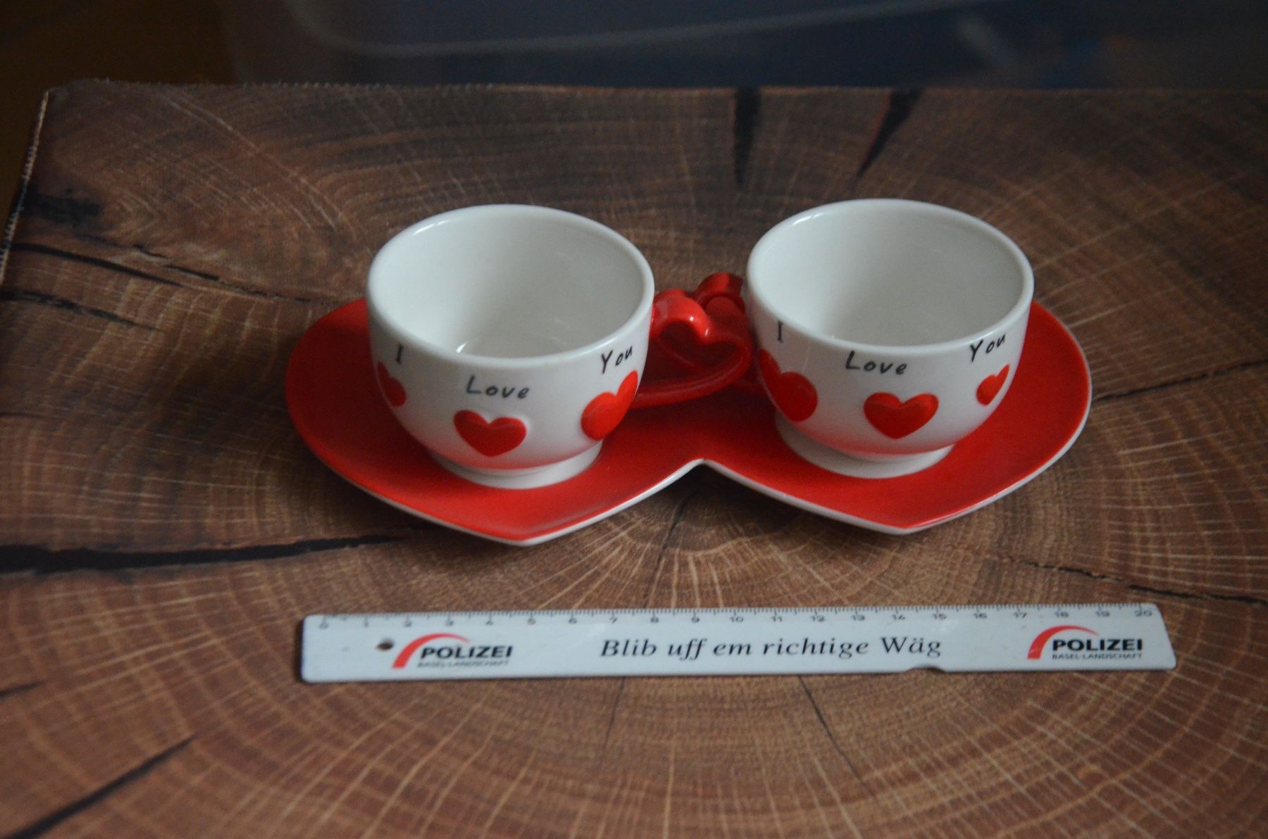 Tassen: ESPRESSO TASSE Y LOVE YOU – Neu (gemäss Beschreibung) aus Chiasso von Dolly015 1