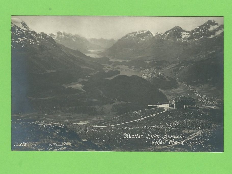 Cartes postales: Muottas Kulm, Aussicht gegen Ober Engadin – Neuf (Voir description) à Zürich par t24_de