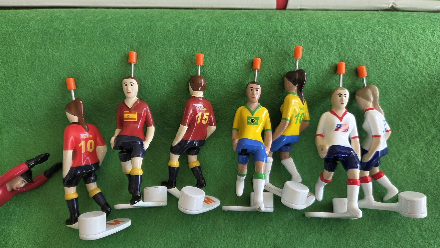 Migros Giocattoli: Tipp-Kick Mania Migros Set gut erhalten – Usato da Hausen am Albis venduto da pear04 3