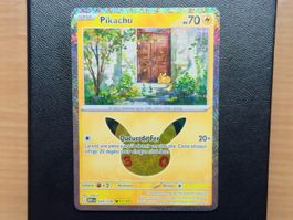Pikachu (039/128) (17/30) - 30ᵉ Anniversaire - 30C FR