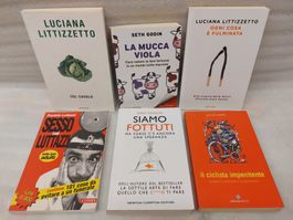 6 libri  per il buon umore -  comico sarcastici - Frs 1