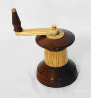 Vintage Pfeffermühle Holz, Handarbeit SONDEREGGER Mechanik