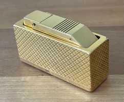 professionell restauriertes Vintage Diplomat Tischfeuerzeug