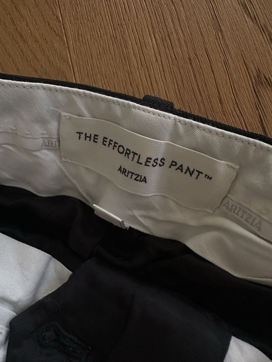 Hosen: Aritzia The Effortless Pant Eversential schwarz Grösse 0 – Gebraucht aus St. Gallen von Roya24 2