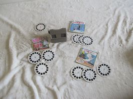 View-Master Bild-Betrachtungsgerät 1950 Mit Dia-Scheiben 10