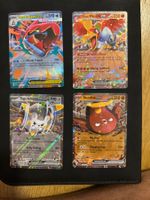 Pokemon 4x EX Karten Englisch NM
