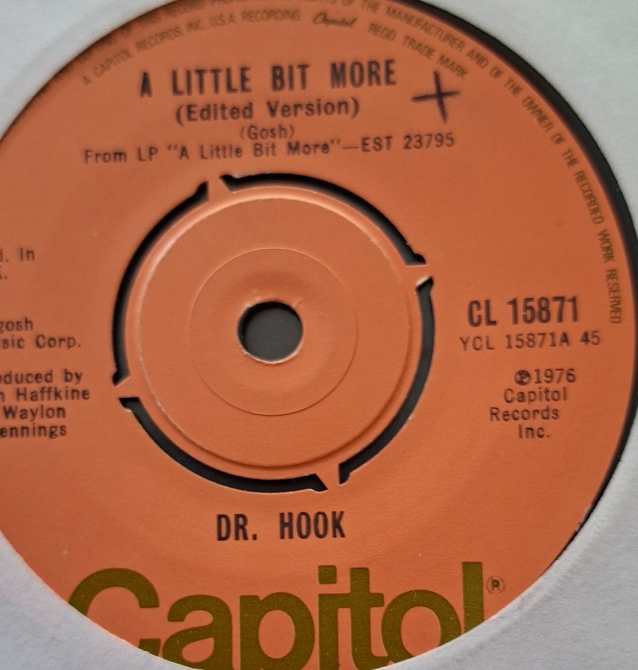 Dischi in vinile: Vinyl-Single Dr. Hook - A Little Bit More – Usato da Langenthal venduto da Modo39