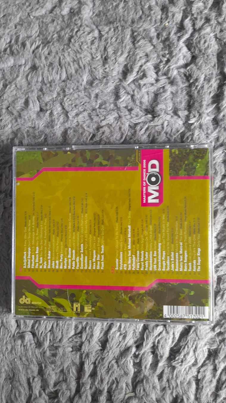 CD: MOD    MASTERS OF DANCE 2006    CD – Usato da Wetzikon ZH venduto da Ramones01 1