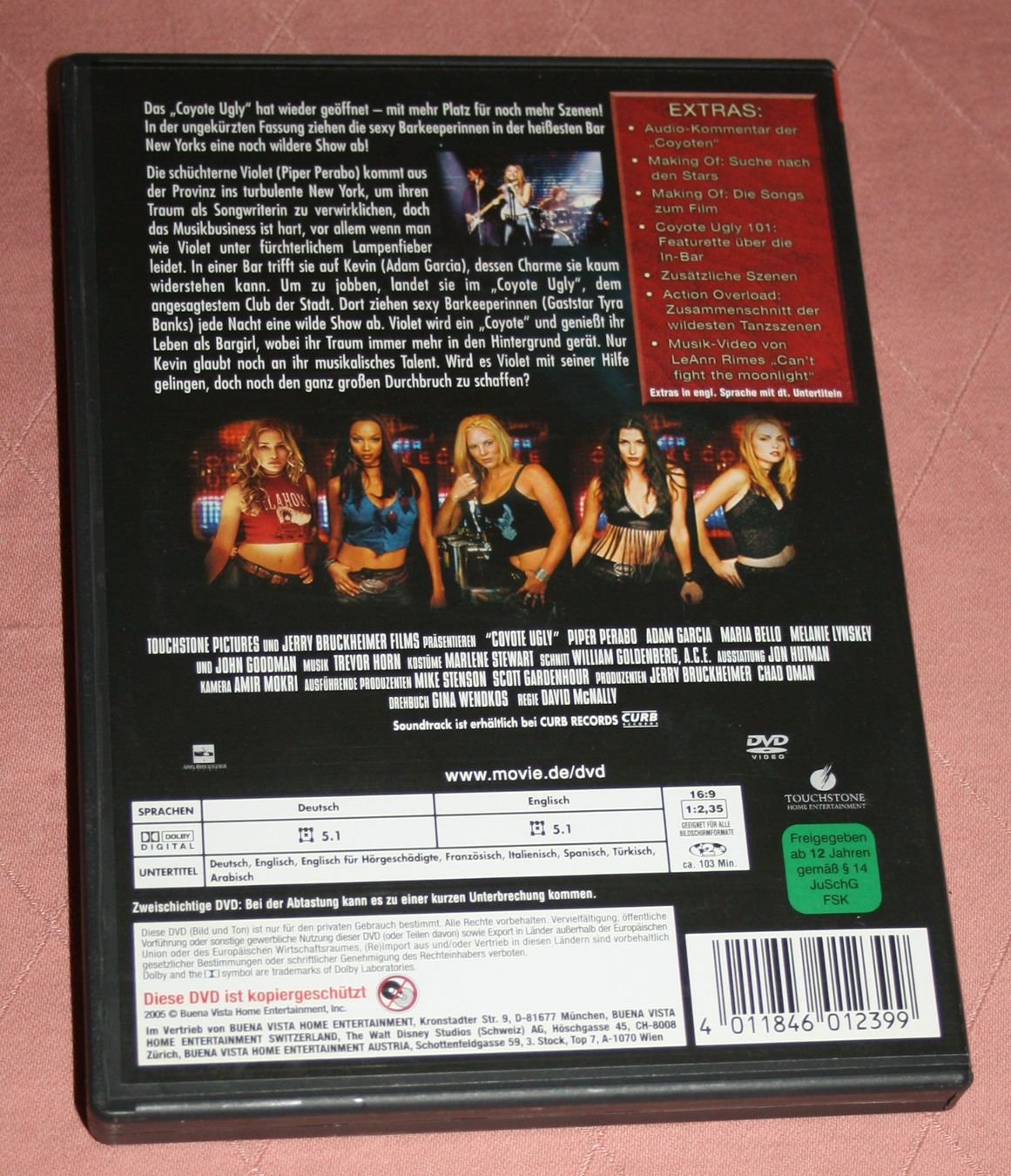Tutti i DVDs: DVD Coyote Ugly (28) – Nuovo (secondo la descrizione) da Flüelen venduto da Rosegarden 1