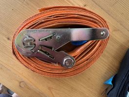 4 Stück Spanngurte zT Neu