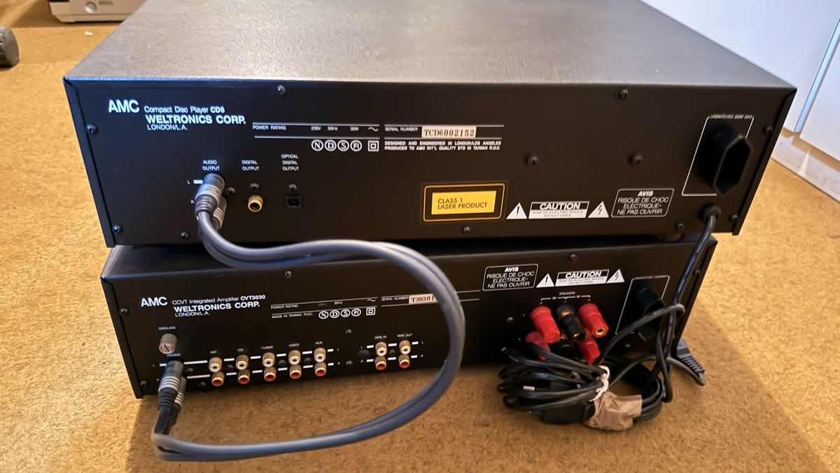 Lettore multimediale & Streamer: AMC CD player CD6 and Amplifier CVT3030 – Nuovo (secondo la descrizione) da Zürich venduto da kin_bs2z 1