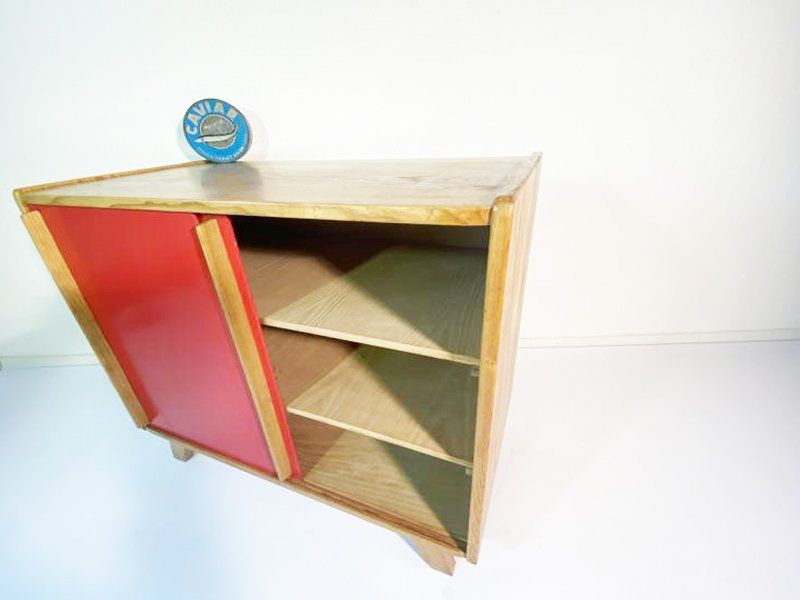 Kommoden: Midcentury Sideboard Schränkli mit Schiebern – Gebraucht aus Beringen von Kultgut 6