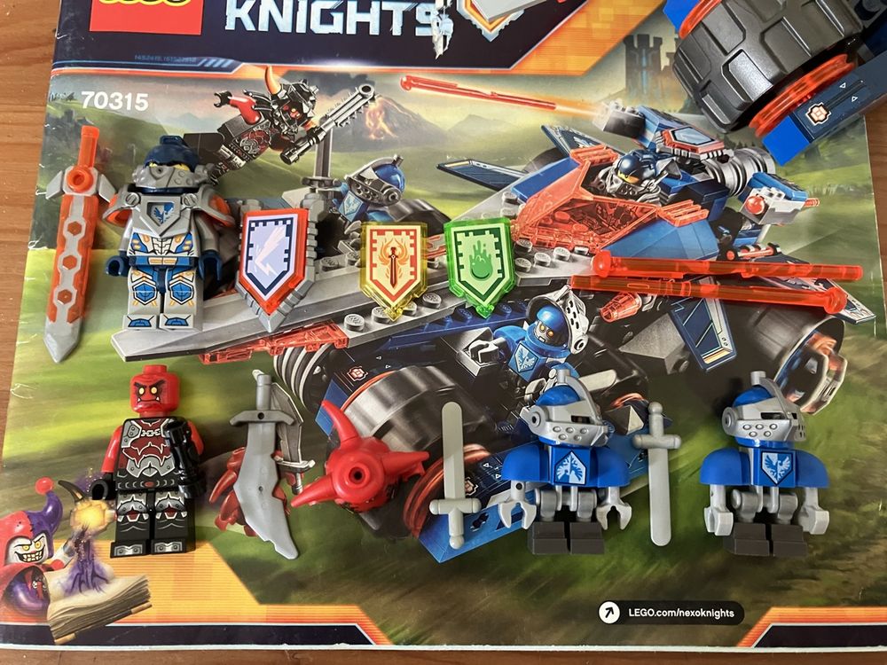 Lego 70315 Clay‘s Rumble Blade mit Anleitung und Figuren (Gebraucht) in ...