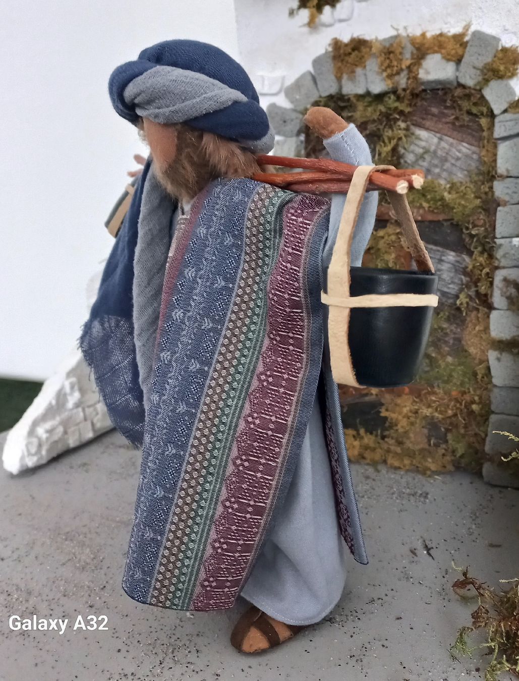 Statuette: Wasserträger Samat / Schwarzenberger Krippenfiguren – Nuovo (secondo la descrizione) da Lachen SZ venduto da jimmygoal13 2