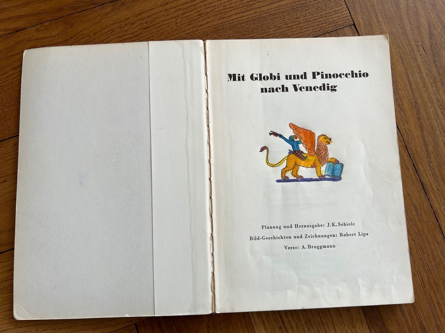 Bücher: Mit Globi und Pinocchio nach Venedig – Gebraucht aus Ennetbaden von mapa05 1