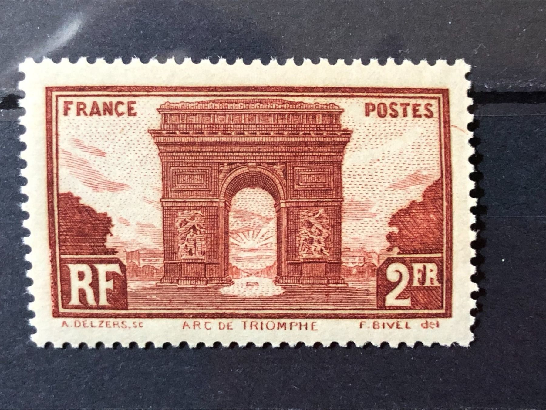 Tous les timbres: () Arc de Triomphe 1929 Neuf** – Neuf avec emballage d'origine à Lausanne par ffhoud