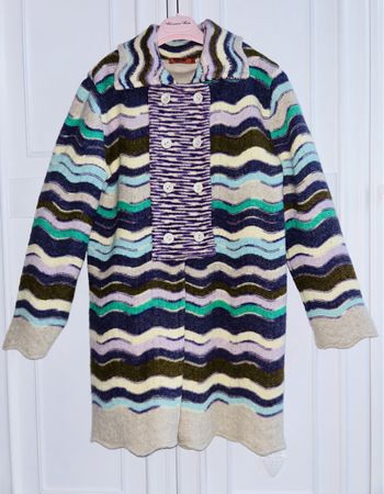 Missoni girls wool coat sweater Jäcke 10 Y