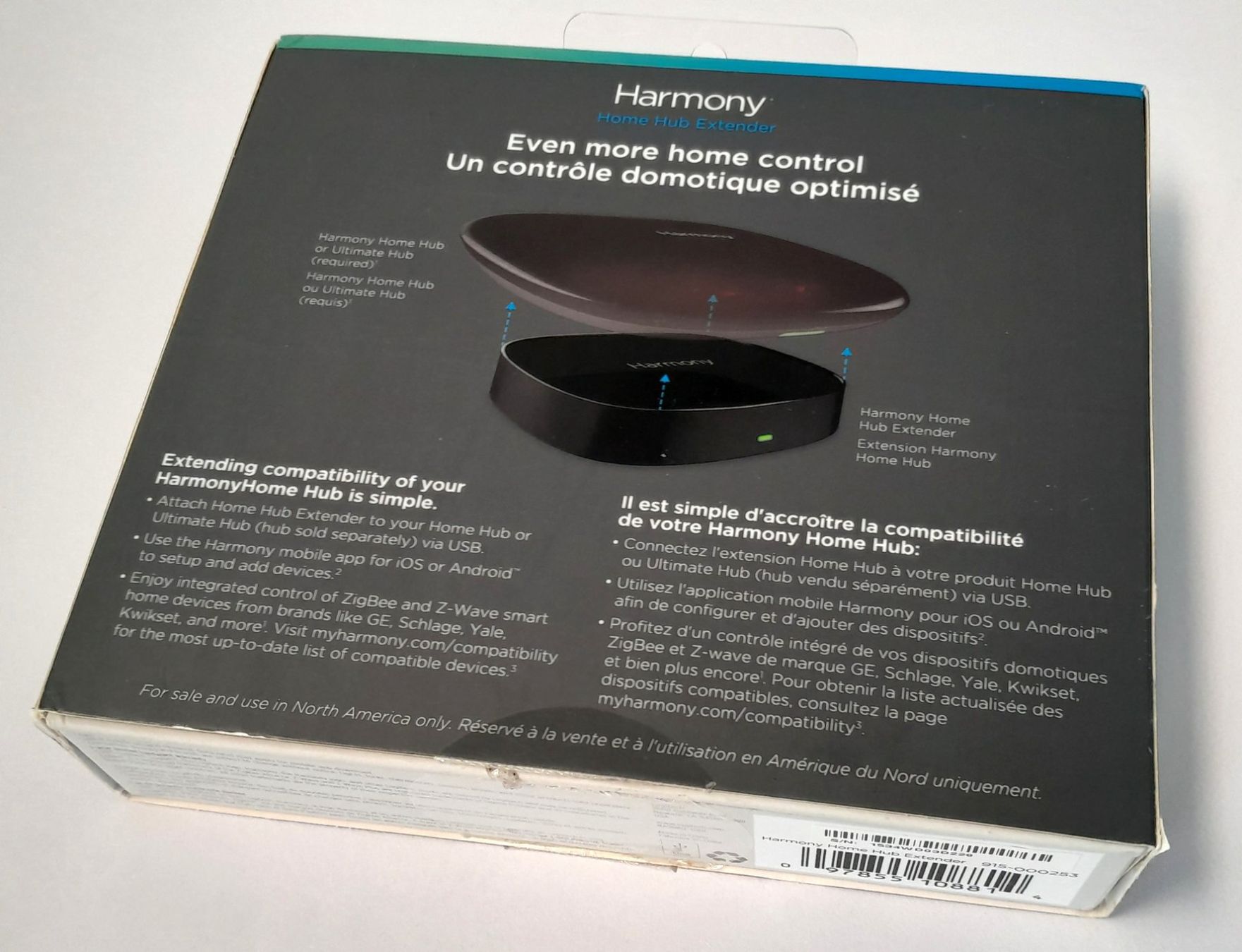 Logitech Hubs & Switches: LOGITECH Harmony Ultimate Hub + Hub Extender – Gebraucht aus Richterswil von  9