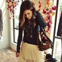 Thermo Shirt Pullover Stickereien Free People S M zu Nile