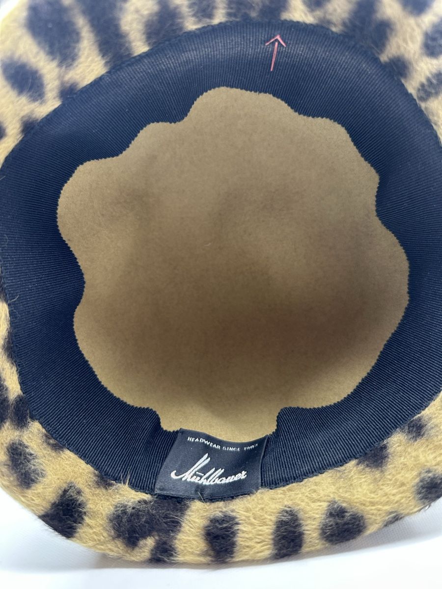 Copricapi, berretti & cappellini: Winter-Hut von Mühlbauer mit Leopardenmuster – Usato da Luzern venduto da kim221080 4