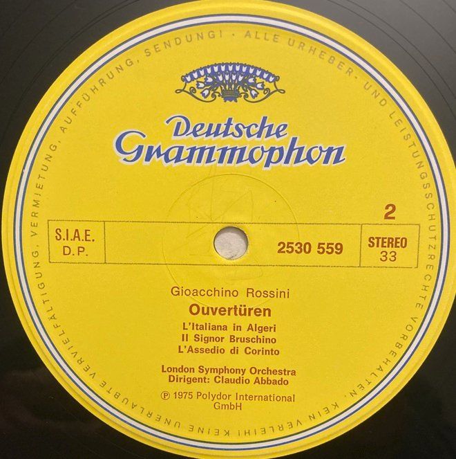 Dischi in vinile: Rossini - Ouvertüren (LP, Claudio Abbado) – Usato da Grüningen venduto da azulamarillo_vinyl 3