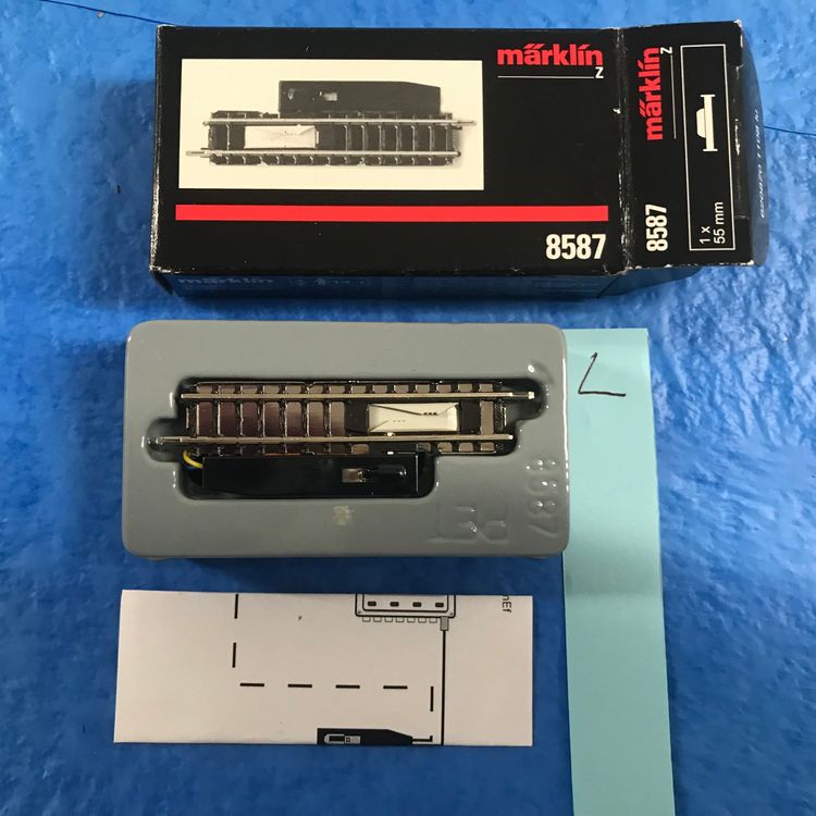 Märklin Z - 8587 - Carris - Lote de trilhos de 12 peças com
