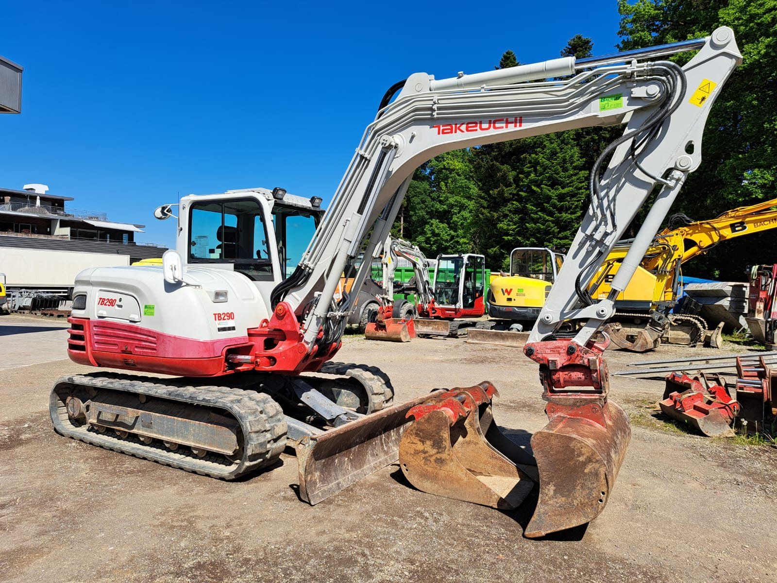 Takeuchi Escavatori: Raupenbagger Takeuchi TB290 – Usato da Rain venduto da Bob1000 3