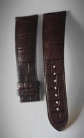 Bracelet de montre Cartier en cuir alligator 22mm×18mm
