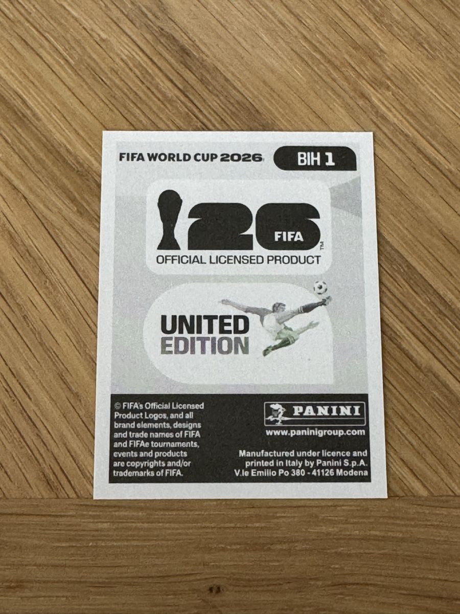 Panini Carte collezionabili: Panini 2026 BIH 1 – Nuovo (secondo la descrizione) da Grand-Lancy venduto da cyr_n5ky 1