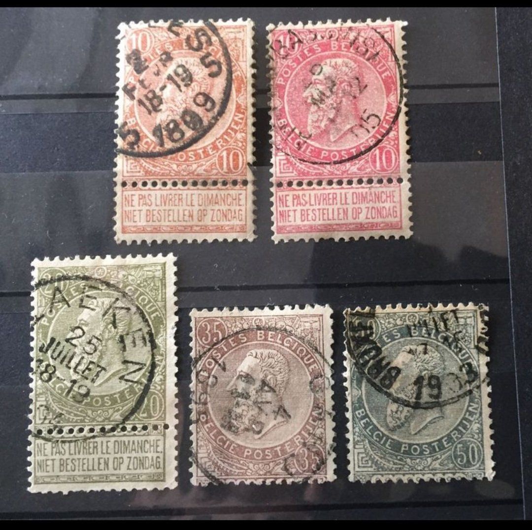 Tutti i francobolli: Belgien alte briefmarken – Nuovo (secondo la descrizione) da St Gallen venduto da Stampsalshobby