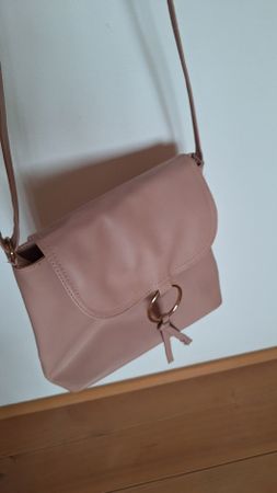 Rosa Handtasche