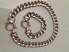 Halskette mit Armband Echt Silber SUPER Schön