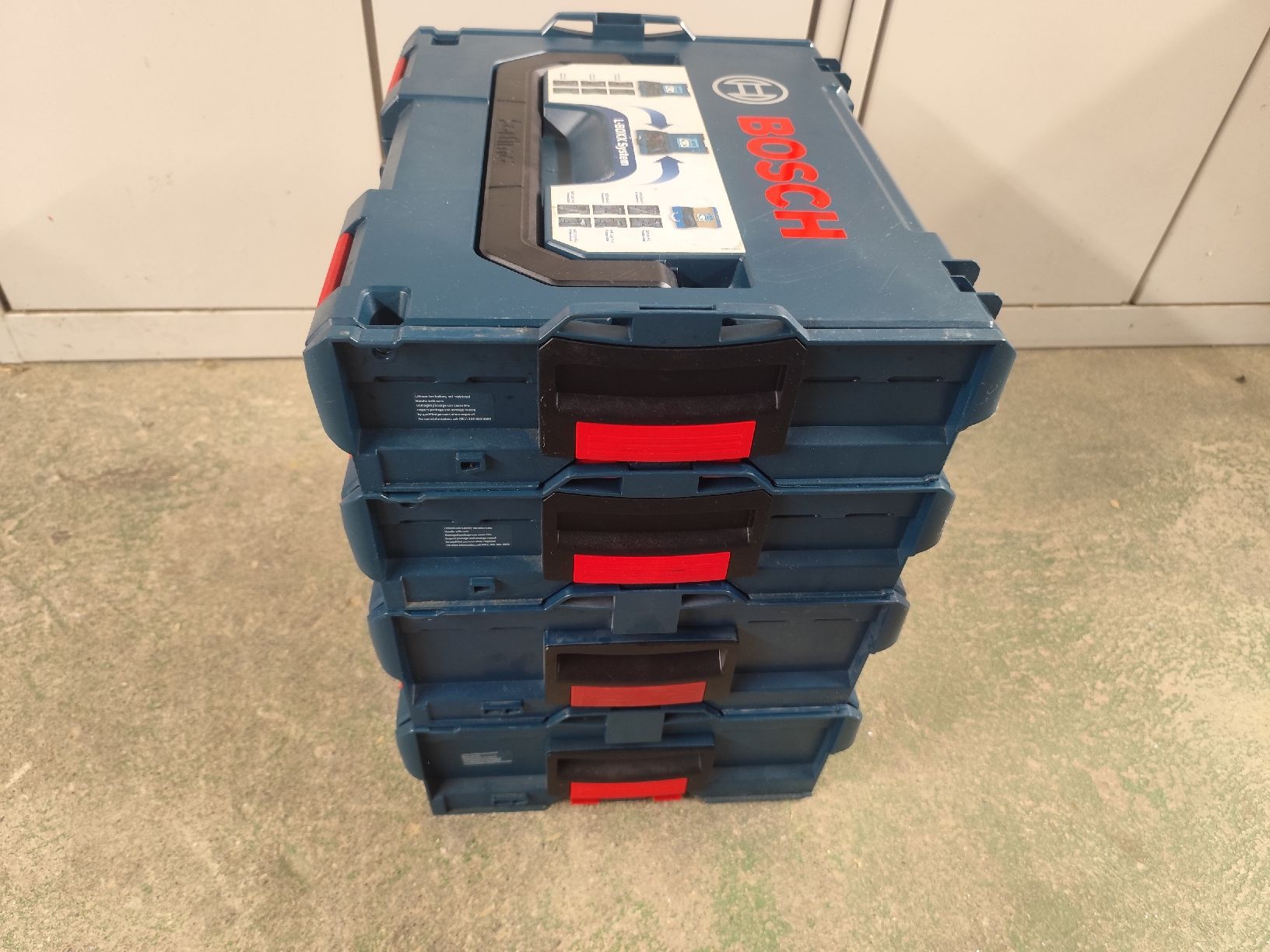 Bosch Tutti gli attrezzi: 4 Bosch Professional L-BOXX Koffer – Usato da Hellbühl venduto da 30R_R30 3