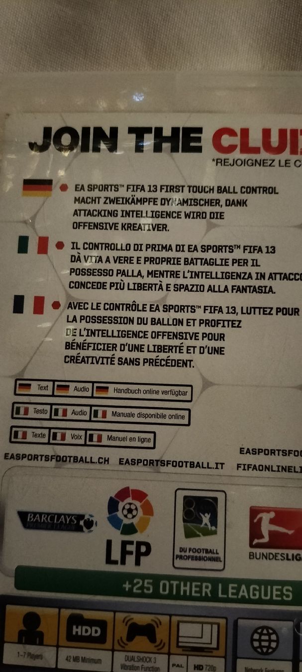 Giochi: JEU FIFA13 POUR PS3 BONUS EDITION – Nuovo (secondo la descrizione) da Düdingen venduto da Hollyfly 1