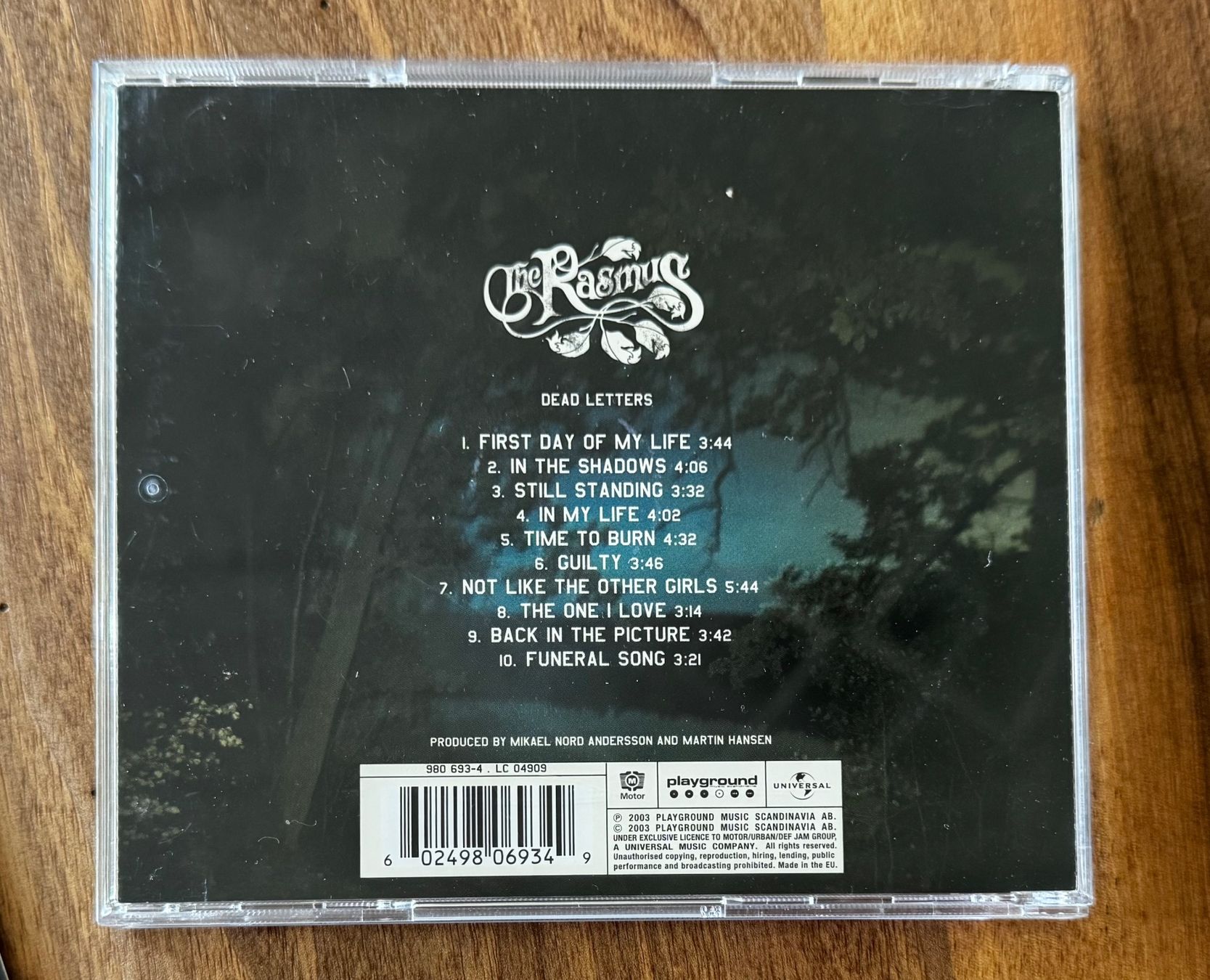 CD: The Rasmus - CD Alben – Usato da Dällikon venduto da Arkana_23 1