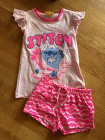 Tolles Stitch Pyjama Gr. 110/116, Neu